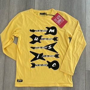 YPORQUE NWT boys long sleeve tee SZ 12